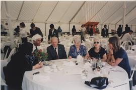 Rusty and Hilda (middle) together with Mohammed Tikly (next to Rusty), Rica Hodgson (next to Hild...