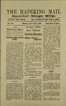 23 April 1900 Issue Number 125