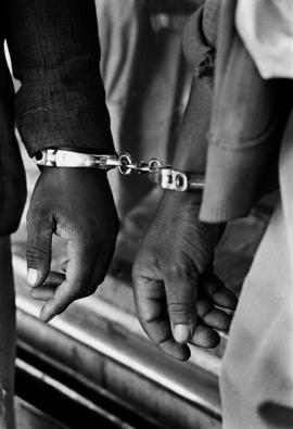 Handcuffed blacks