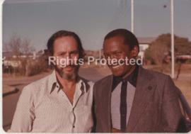 Benjamin Pogrund and Robert Sobukwe, Kimberley