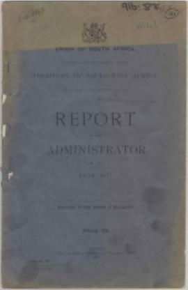 Report of the Administrator 