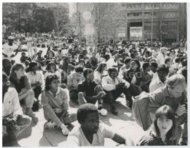 Student gatherings and protests on Wits campus