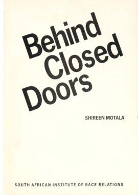 Behind Closed Doors by Shireen Motala