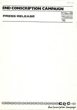 Press Releases, 1988