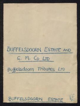 Buffelsdoorn Estate & G.M. Co. Ltd. -Buffelsdoorn Tributes, Ltd.