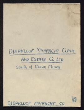 Diepkloof Mynpacht Claim & Estate Co., Ltd. (S. of Crown Mines.)