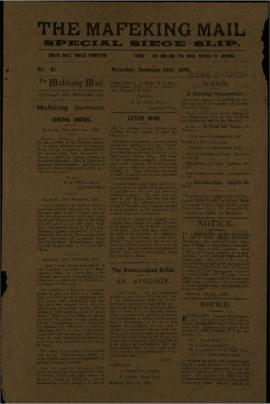 30 December 1899 Issue Number 41