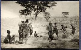 Bushmen dancing, Nossop